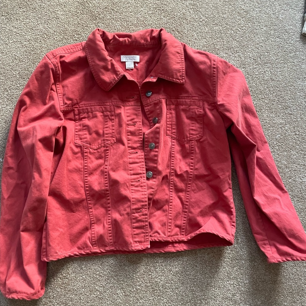 Christopher & Banks Scarlet Jacket